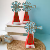 Pinfliers Farm Theme Birthday Party Decorations|6 Paper Return Favor Boxes for Kids,Boys| Birthday Table Decoration Items