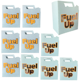 Pinfliers Car Theme Birthday Party Paper French fries /  Popcorn Boxes, A pack of 10 Popcorn Tubs