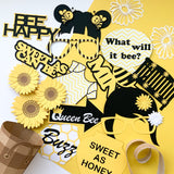 Bumble Bee Theme Baby Shower Photo Booth Props