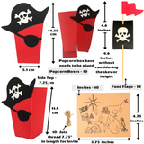 Pinfliers Pirate Theme Birthday Party, A Combo for 10 kids