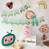 Pinfliers Cocomelon Theme Birthday Party Paper Hangings