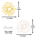 Pinfliers Bumble Bee / Sunshine Theme Birthday Party Paper Daisy Bunting