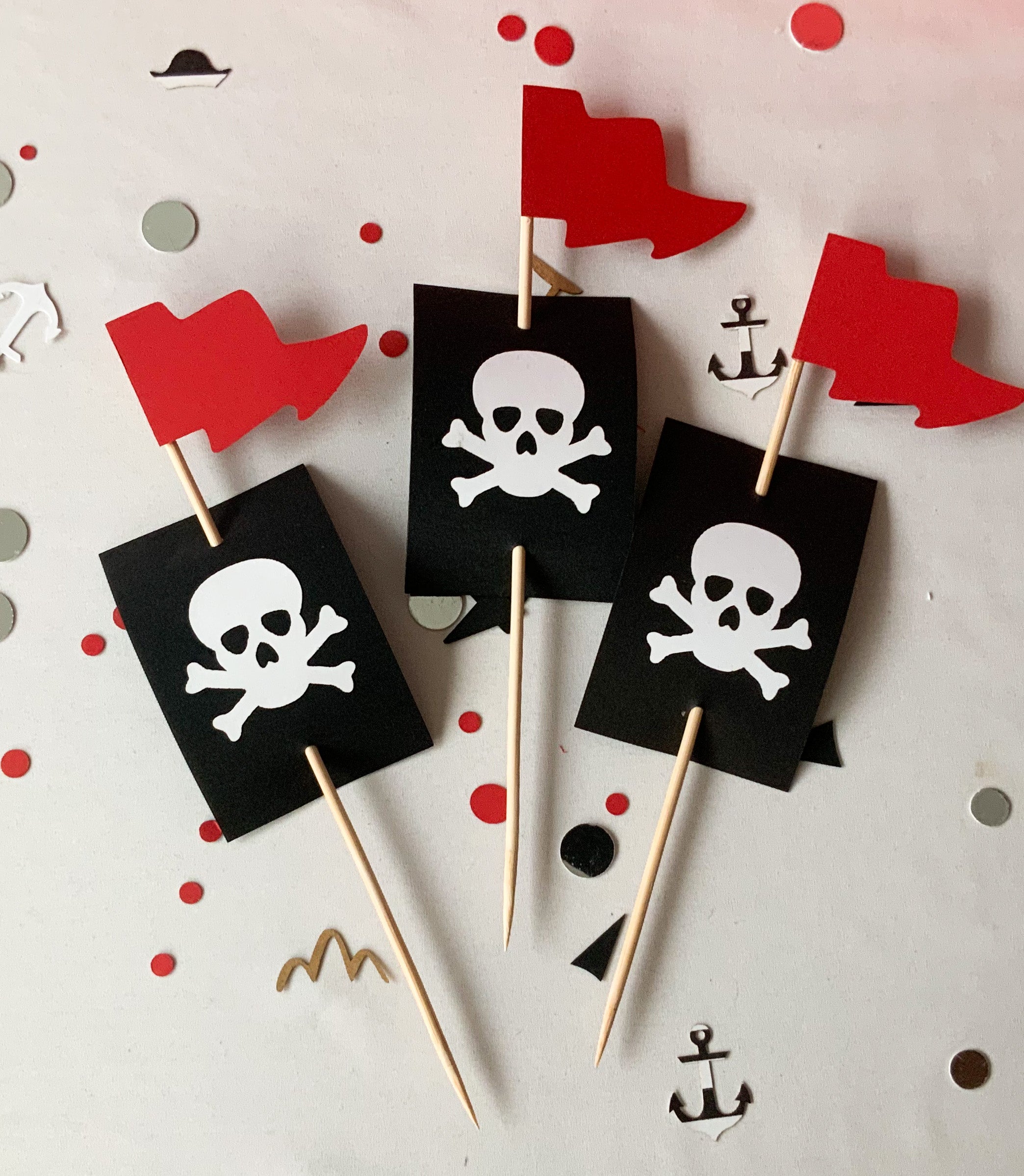 Pinfliers Pirate Theme Birthday Party, A Combo for 10 kids