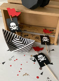 Pinfliers Pirate Theme Birthday Party, A Combo for 10 kids
