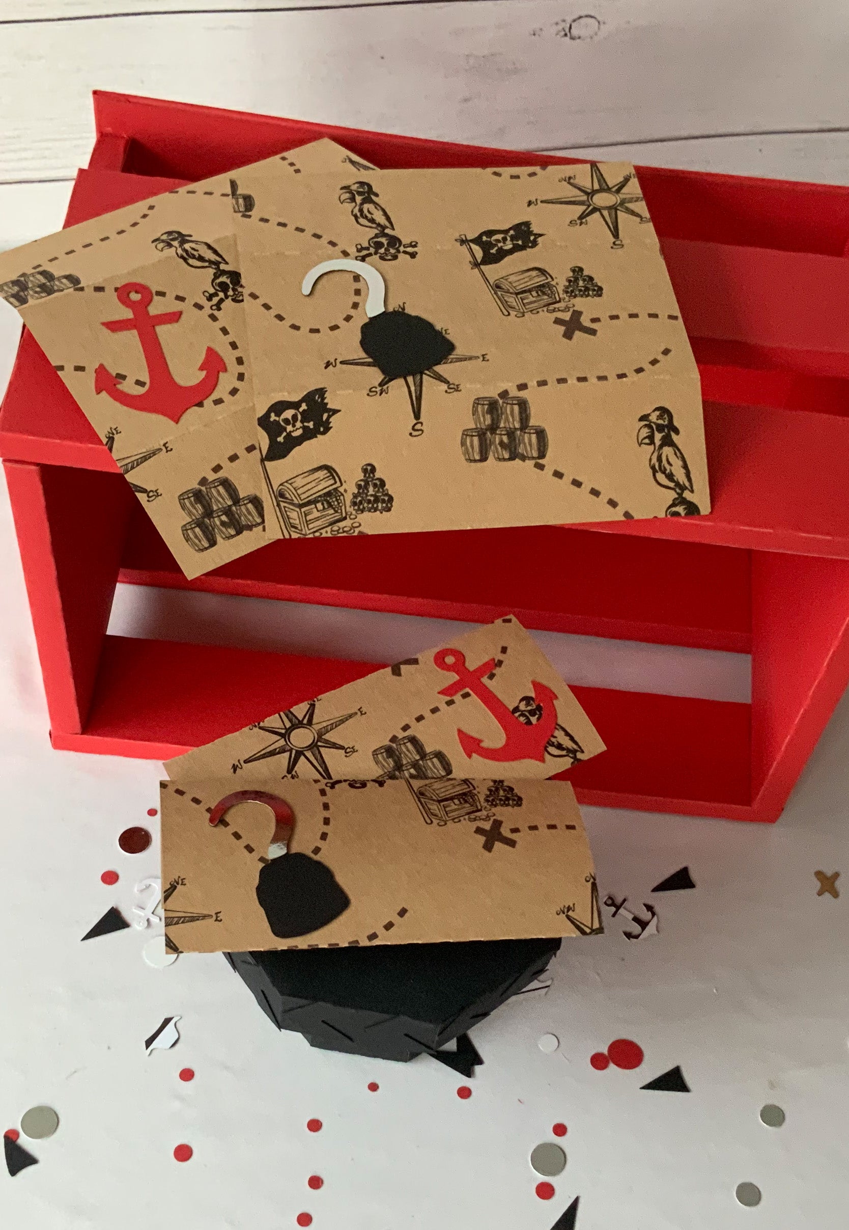 Pinfliers Pirate Theme Birthday Party, A Combo for 10 kids