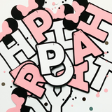 Pinfliers Minnie Mouse Theme Birthday Party Paper Happy Birthday Banner