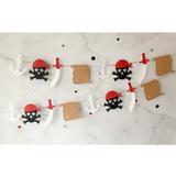 Pinfliers Pirate Theme Birthday Party Paper Bunting