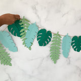 Pinfliers Jungle Theme Paper Birthday Decoration Set, Cake Topper, Hangings, Animal Cutouts, Leaf Garland, Happy Birthday Decoration Kit,19 Pieces