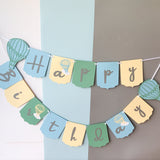 Hot Air Balloon Theme Birthday Decoration|Happy Birthday Banner|1st Birthday Decoration for Baby Girl,Boy|Birthday Backdrop, Wall Decoration|15 Pieces