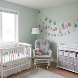 Pinfliers Pastel Theme Birthday Party Decoration Paper Tassel Bunting