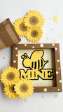 Bumble Bee Theme Baby Shower Photo Booth Props