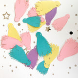 Pinfliers Pastel Theme Birthday Party Decoration Paper Tassel Bunting