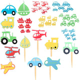 Transport Theme Hangings, Cutouts and Centerpieces Combo Pack, 54 Pieces